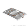 Aluminum Liquid Cold Plate with Copper Tubes